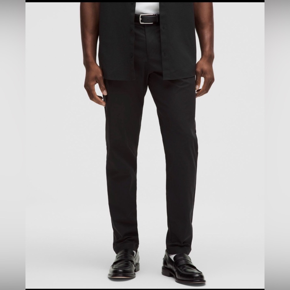 Lululemon ABC Slim-Fit Trouser Black Warpstreme 29x28